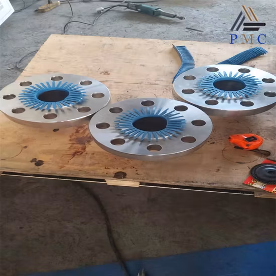 ANSI B16.5/ASTM A105 DIN/GOST/BS Kohlenstoffstahl/Q235/Edelstahl FF RF Wn/So/Gewinde/Platte/Buchse, geschmiedeter Flansch, China-Herstellung