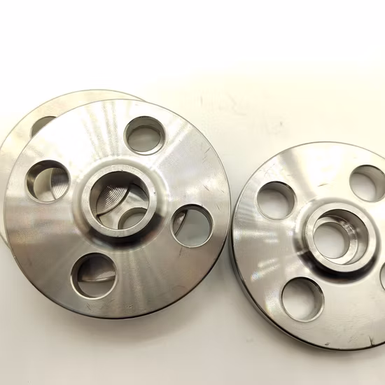 Maßgeschneiderte DIN-Klasse 150 Edelstahl-/Edelstahl-Stumpfschweißung, also aufsteckbarer Flansch